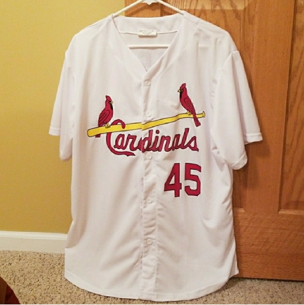 NWOT St. Louis Cardinals #45 Bob Gibson jersey
